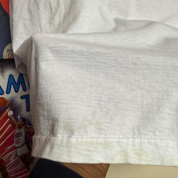 Vintage 90s NBA Basketball Homies What's Up G Graphic T Shirt Sz Large - Picture 7 of 7